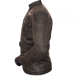 COTTON WAX JACKET LONG