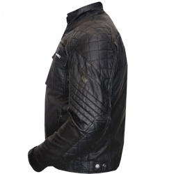 COTTON WAX JACKET SHORT 