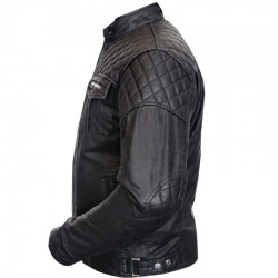COTTON WAX JACKET SHORT 