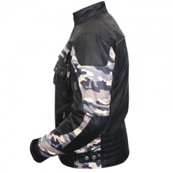 COTTON WAX JACKET SHORT 
