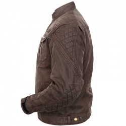 COTTON WAX JACKET SHORT 