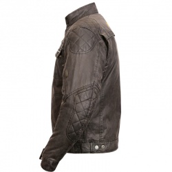 COTTON WAX JACKET SHORT 